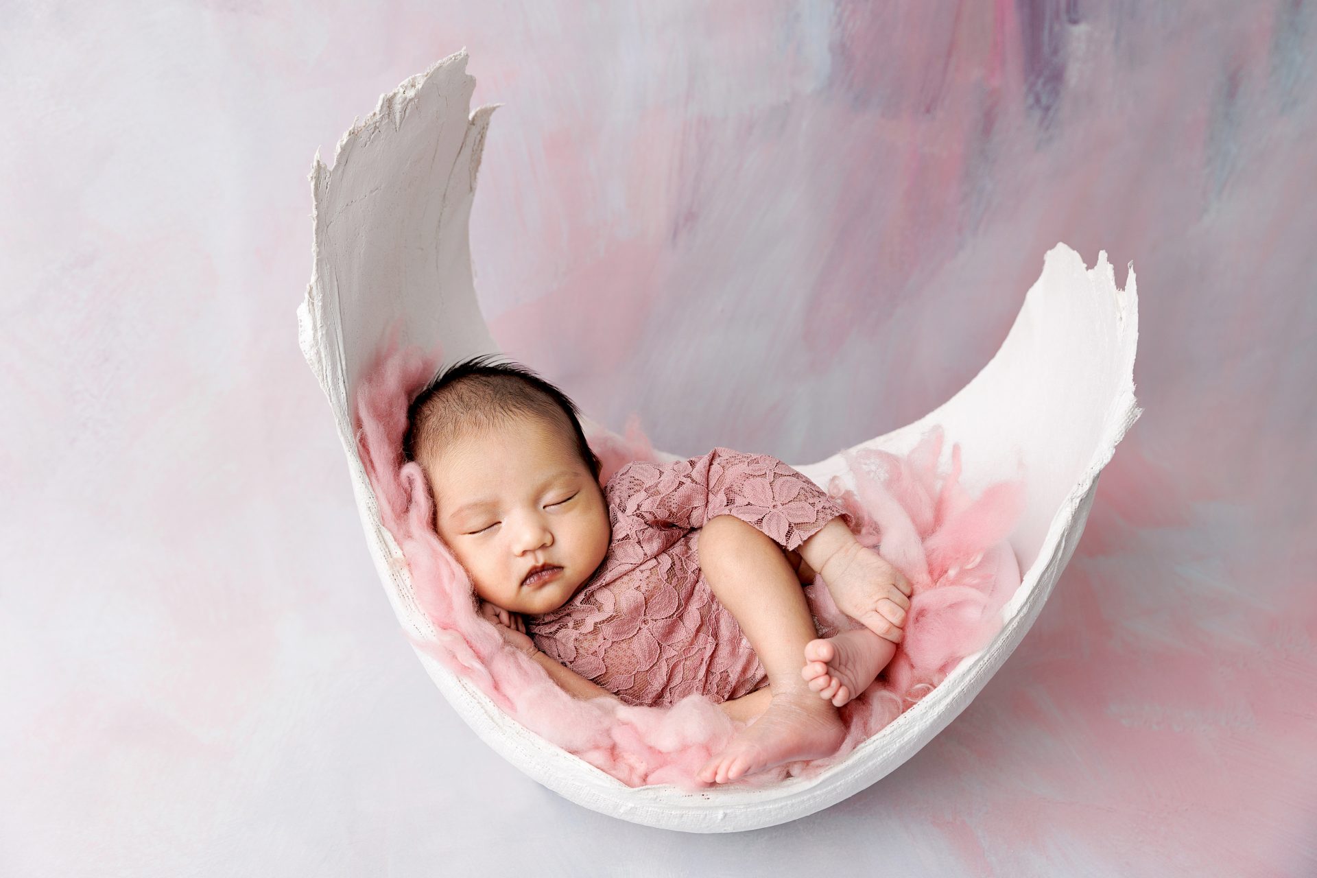 mackay-newborn-photographer-baby-girl-bellycast